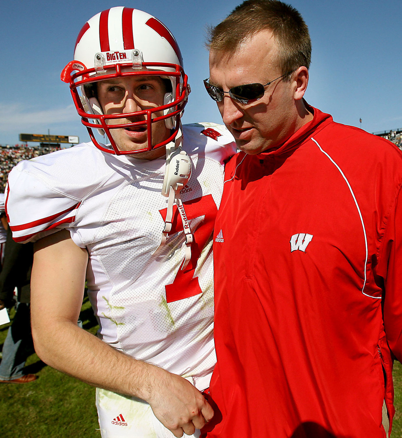 2006: 12–1 (7–1), Capital One Bowl champion — Bielema's first season as UW's head coach